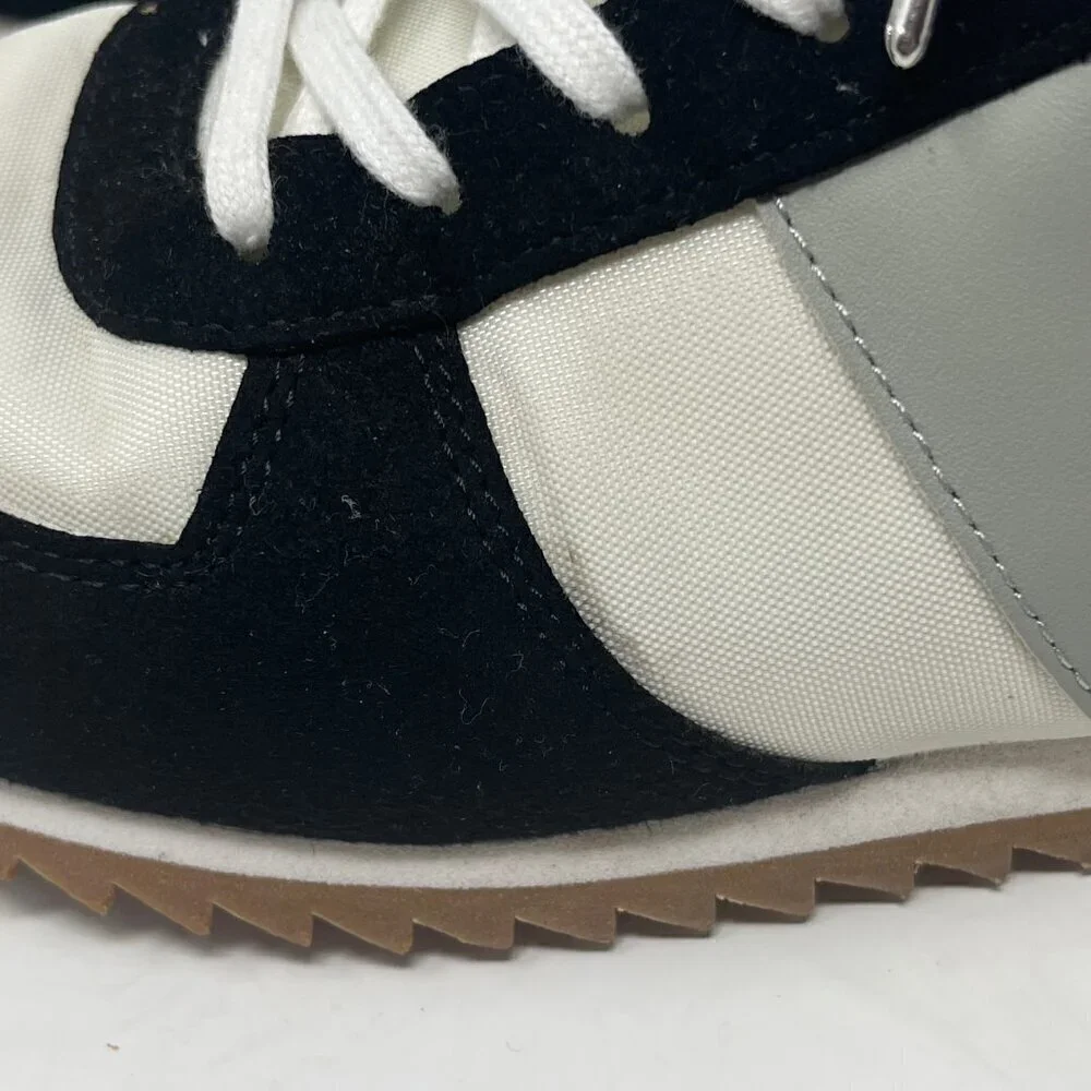 J. Crew trainers sneakers colorblock 11 women white grey black